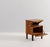 Wooden Bedside Table with Pull-Out Top attributed to Mario Cereghini, 1940s For Sale - Image 4 of 7