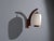 Mid-Century Modern 1960s Danish Modern, Wall Sconce, Teak, Opal Glass For Sale - Image 3 of 10