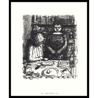 1974 Pierre Bonnard Collotype "Le Menu" For Sale