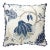 The House of Scalamandré Palampore Embroidery Pillow, Porcelain For Sale