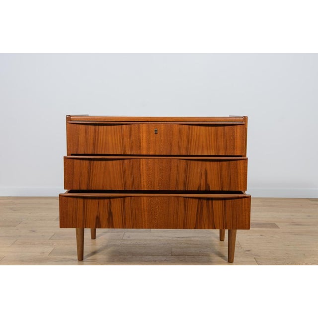 Brown Mid-Century Danish Teak Dresser, 1960s For Sale - Image 8 of 17