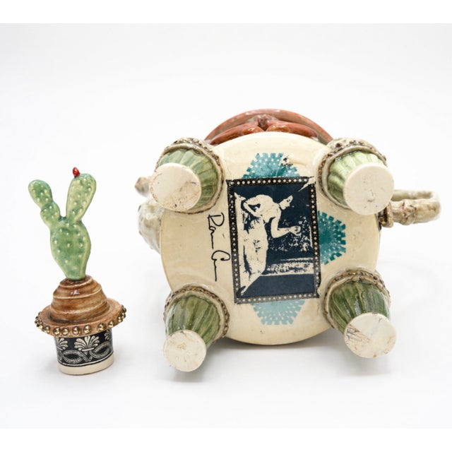 Pop Art Ron Carlson, "Large Teapot With Cactus Lid" 2026 For Sale - Image 3 of 3