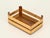 Large Walnut and Brass Bar Crate by T. Barbi, Italy, 1970s For Sale - Image 11 of 15