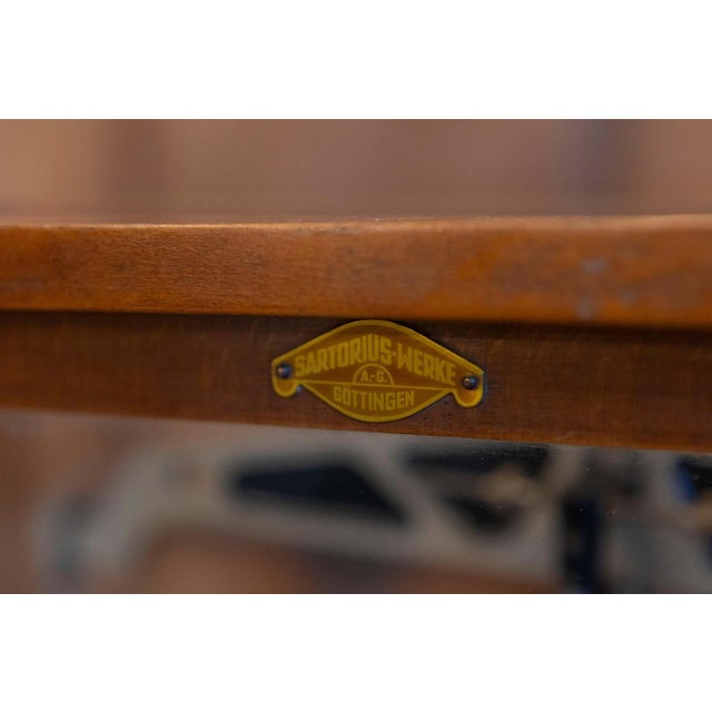 20th Century German Glass Case Scale For Sale - Image 15 of 18