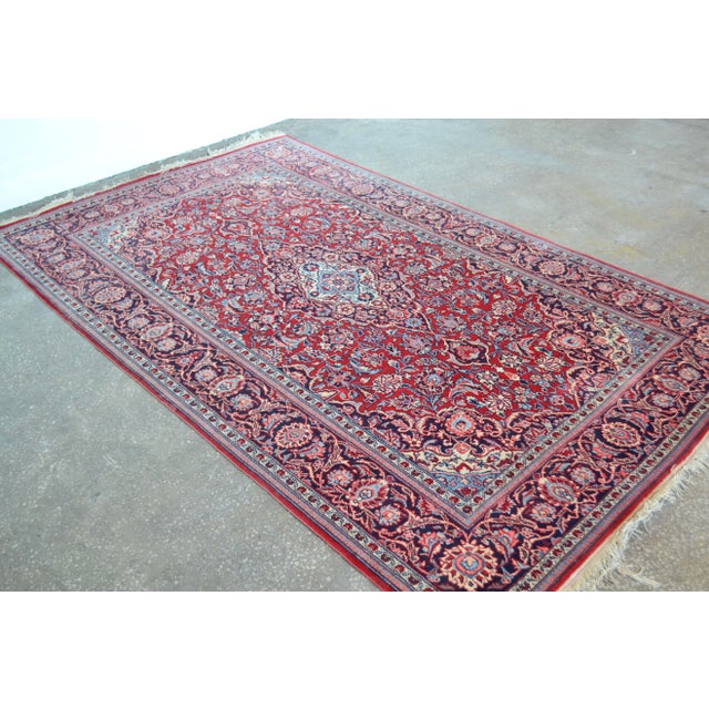 Textile Vintage Middle Eastern Rug, 1930s For Sale - Image 7 of 9