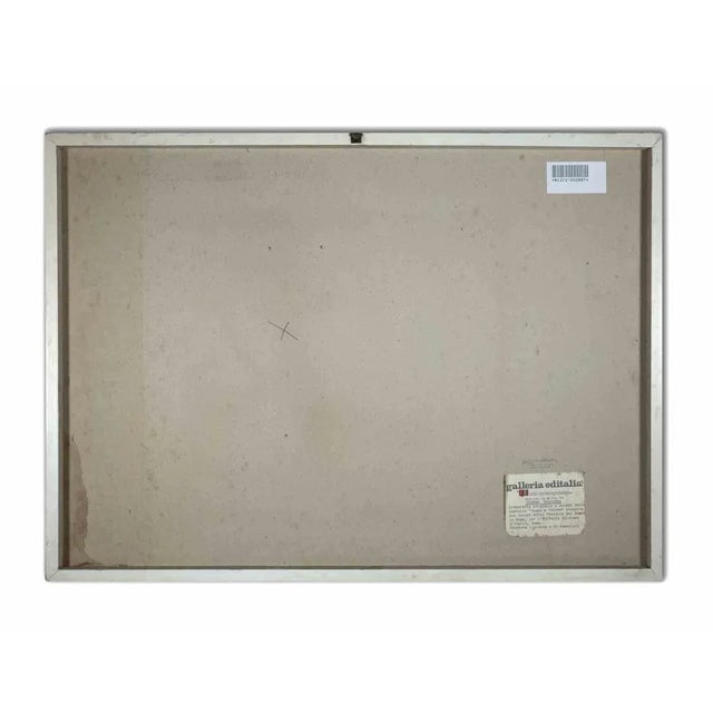 Untitled is an original artwork realized by Pietro Consagra in the 1970s. Mixed colored lithograph from the portfolio...