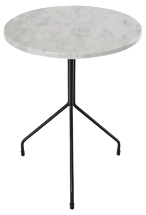 Medium All for One White Carrara Marble Table by OxDenmarq
