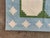 Handmade Woolen Flat Weave Swedish Pattern Sky Blue and Forest Green Area Rug - 9'x14' For Sale - Image 13 of 17