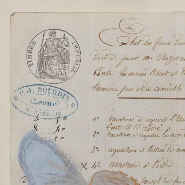 Blue Beaute by Afsoon Thayer For Sale - Image 8 of 8