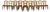 Set of 14 Mid-19th Century French Provincial Petite Maple Rush Seat Dining Chairs For Sale