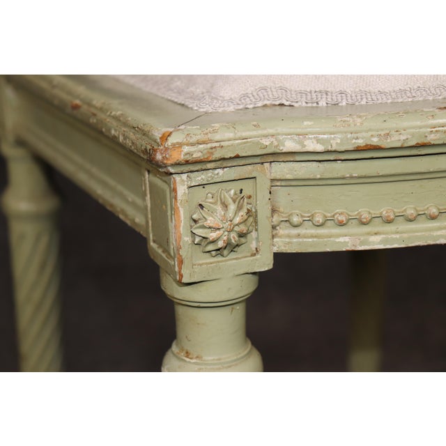 Set 18 Maison Jansen Signed Early 20th C Louis XVI Style Dining Chairs For Sale - Image 9 of 17