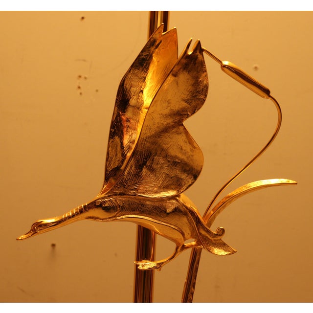 Hollywood Regency Floor Lamp with Bird Figures by Lanciotto Galeotti, Italy, 1980s For Sale - Image 11 of 18