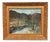Tedde Rhodin, Autumn Landscape from Småland, 1979, Oil on Canvas, Framed For Sale