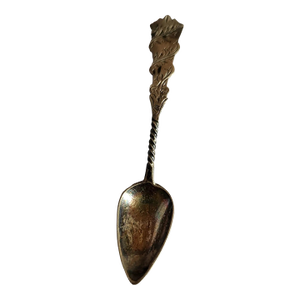 Antique Sterling Silver Vintage Demitasse Spoon