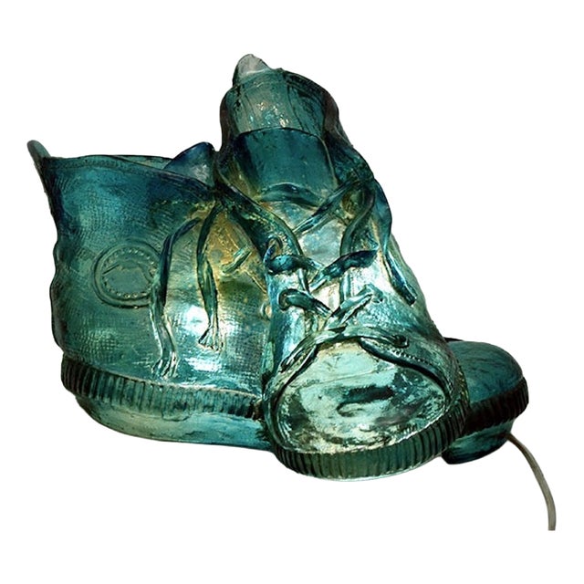 Resin Table Lamp from Lisola Che Non Cè, 1970s For Sale