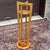 Vintage Lane Perception Tall Sculptural Plant Stand Pedestal With Low Shelf For Sale - Image 10 of 12