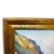 Wood Oil on Board Painting of a Maine Coastal Scene Signed by Mo Henneman C1920 For Sale - Image 7 of 12