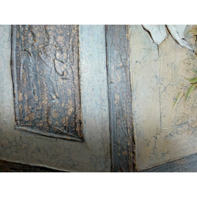 Early 21st Century Vintage Ramon Textured Floral Still Life Painting Lilies Framed Canvas Art For Sale - Image 5 of 12