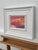 Sunset Study - Pink & Orange Miniature Abstract Landscape Art by British Artist 2025 For Sale - Image 13 of 18