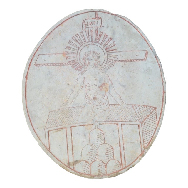 17th Century Marble Christ of the Resurrection For Sale