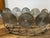 Mid 20th Century Vintage Mid-Century Modern Silver-Tone Wire Basket For Sale - Image 5 of 9