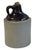 Late 19th Century Antique Two-Tone Stoneware Whiskey Moonshine Jug With Handle For Sale - Image 5 of 5