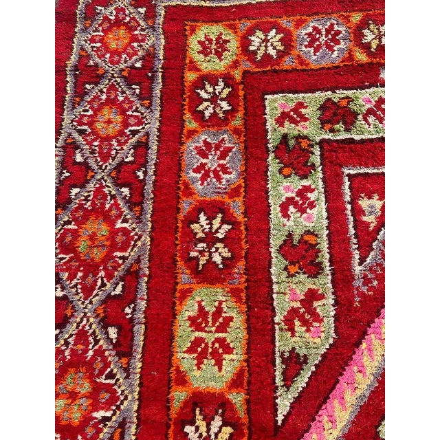 Antique Moroccan Tribal Rug, 1890s For Sale - Image 15 of 18