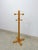 Mid-Century Modern Vintage Atomic Coat Hat Rack Glossy Pine MCM Entryway Stand Mid Century Modern For Sale - Image 3 of 9