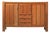 Large Elm Sideboard, France, 1980s For Sale