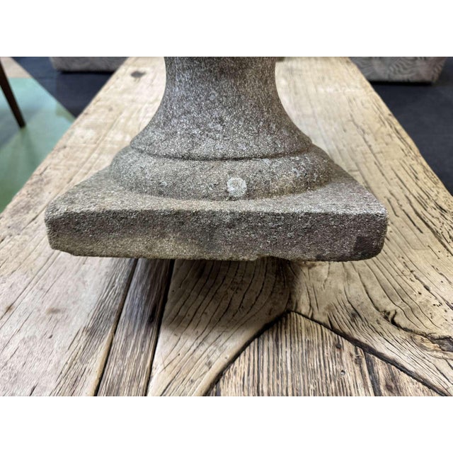 Gray Medici Planters in Reconstituted Stone, 1970s, Set of 2 For Sale - Image 8 of 13