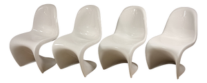 Panton Chairs by Verner Panton for Bayer, Set of 4