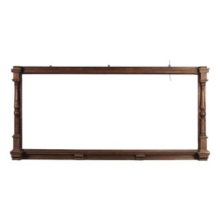 Large Walnut Mirror Frame For Sale