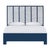 Liam Standard Bed Queen - Navy For Sale - Image 12 of 12