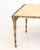 Modern Maison Jansen Style Brass Coffee Table For Sale - Image 3 of 8