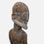 Monumental Hand-Carved African Style Wood Figure Sculpture on Metal Base For Sale - Image 4 of 8