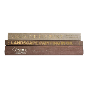 Curated Vintage Designer Book Collection - The Artist Bundle- 3 Pieces