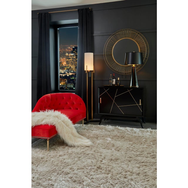 2020s Sinatra Drinks Cabinet in Black For Sale - Image 5 of 5