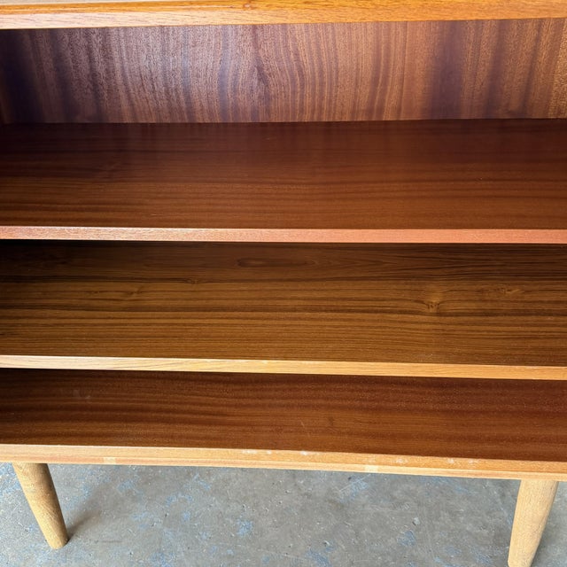 Vintage Danish Modern Teak Apartment-Sized Sideboard Credenza, Circa 1960's Mid Century For Sale In New York - Image 6 of 6
