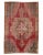 Textile Distressed Vintage Turkish Rug- 4′4″ × 6′8″ For Sale - Image 7 of 7