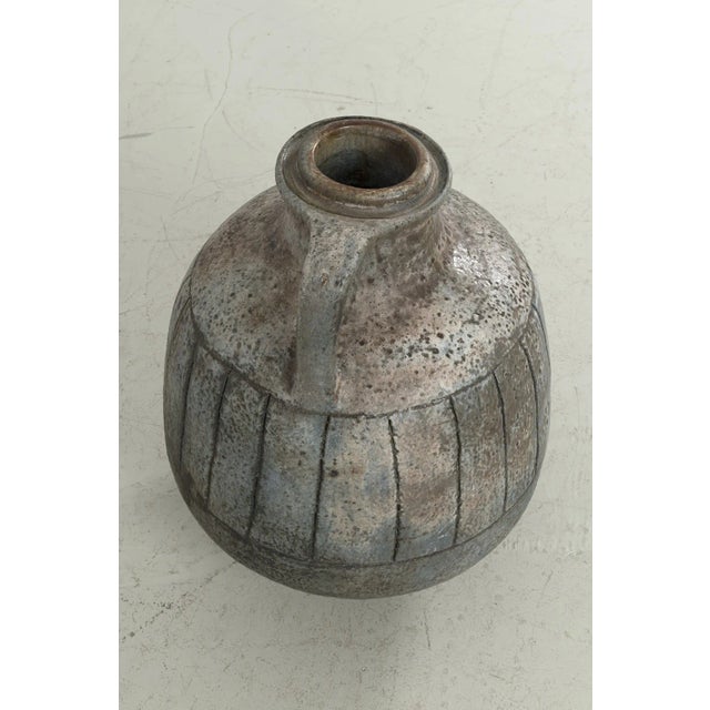 Ceramic Large Vintage Floor Vase from Studio Keramiek For Sale - Image 7 of 8