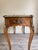 French Louis XV Style Marquetry Console Table in Burl Walnut For Sale - Image 10 of 18