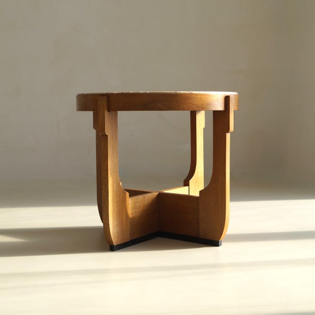 Dutch Art Deco Coffee Table with Marble Top, 1920s For Sale - Image 16 of 18