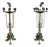 Bronze Candelabra in the Style of Barbedienne, Set of 2 For Sale