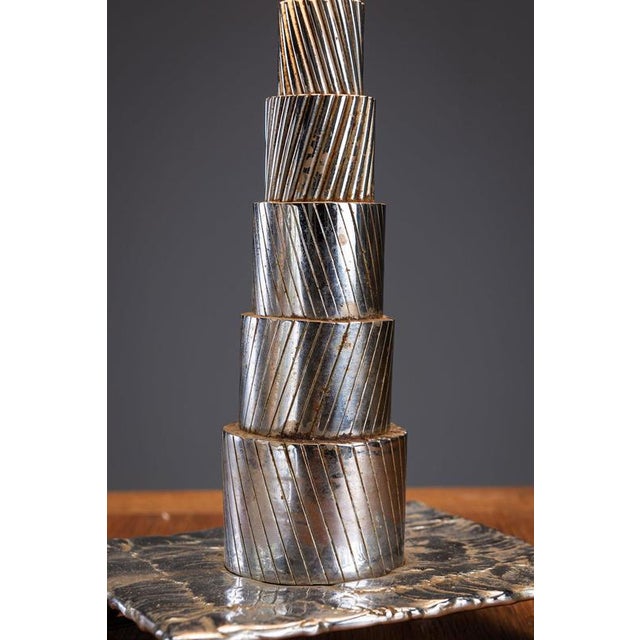 Folk Art Table Lamp, 1960s For Sale - Image 8 of 13