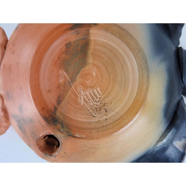 Artist Studio Pottery Sea Turtle Whistle For Sale - Image 10 of 11