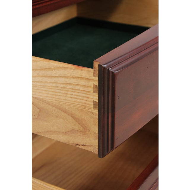 Durham Cherry 8 Drawer Dressing Chest For Sale In Philadelphia - Image 6 of 15
