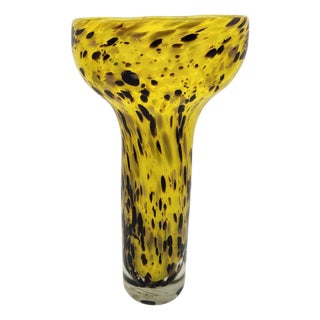 Tall Art Glass Vase designed by Todd Oldham For Sale