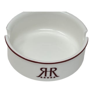 Vintage Villeroy & Boch for Le Royal Luxembourg Porcelain Hotel Ashtray For Sale