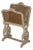 French Provincial Cane Paneled Magazine Rack For Sale