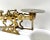 1940s Vintage Pierced Brass Balance Scale For Sale - Image 4 of 6